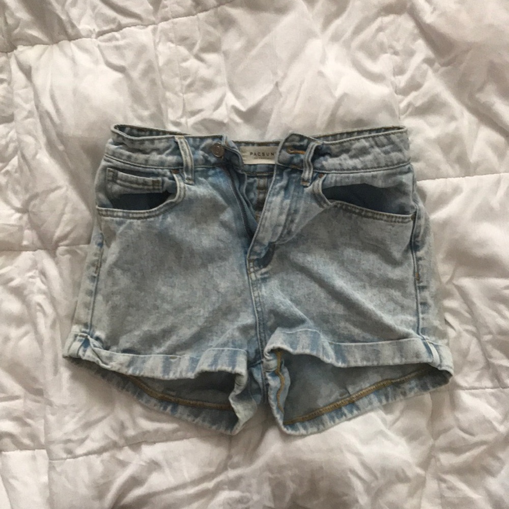 Pacsun high rise mom shorts
